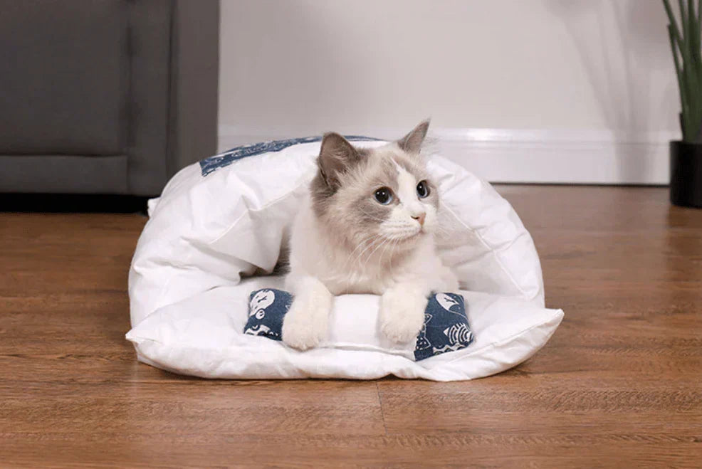 Winterslaapzak voor Katten – SnugKitty Frost Magic
