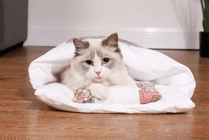 Winterslaapzak voor Katten – SnugKitty Frost Magic