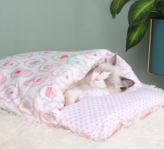 Winterslaapzak voor Katten – SnugKitty Frost Magic