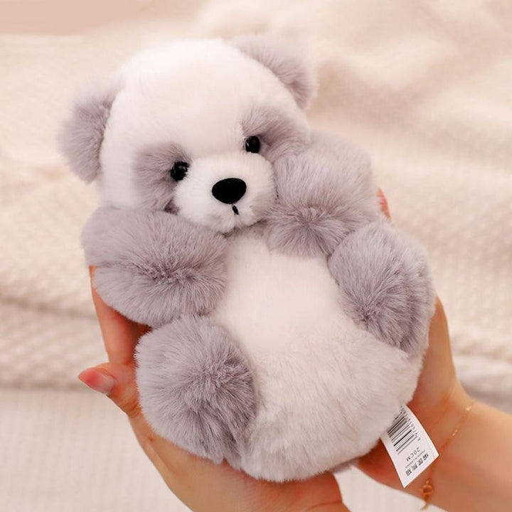 Pluche Panda met Uitneembaar Mandje – Zachte & Decoratieve Vulling – 20 cm