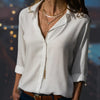 Getailleerde Blouse Met Knoopsluiting