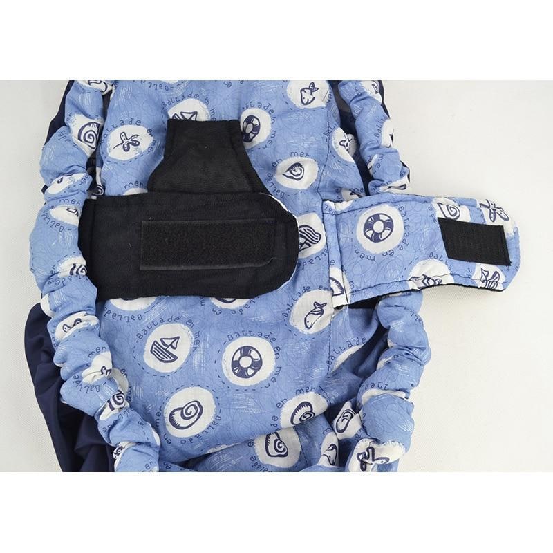 Babydrager voor kinderen: draagdoek voor baby's met gewatteerde schouderband en verstelbare gespsluiting