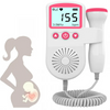 Foetale doppler voor thuis voor zwangerschapsmonitoring met verlicht lcd-scherm en handsonde