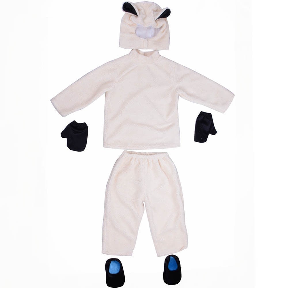 Halloween-dierenkostuum van pluche voor kinderen met capuchon