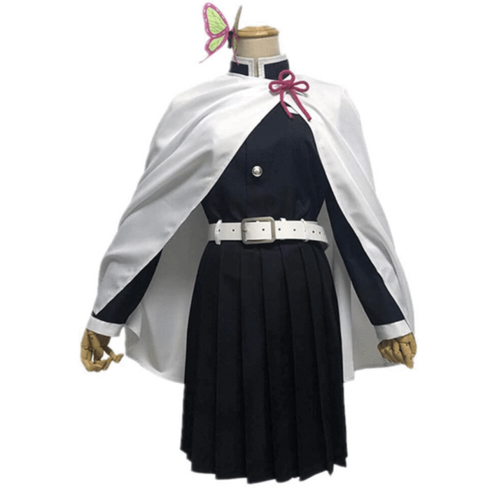 Halloween anime cosplaykostuum en outfitset voor kinderen met kimono haorijas en brede beenwikkels