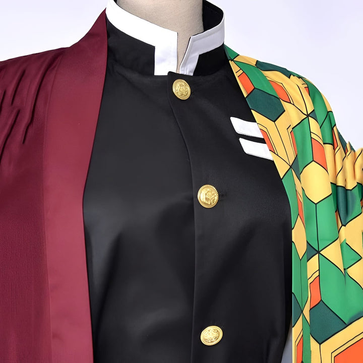 Halloween anime-cosplaykostuum voor kinderen met haorijas en personage voor feestjes