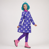Halloween cosplaykostuum voor kinderen: jurk met stippen met pruik en panty voor feestjes en themaevenementen