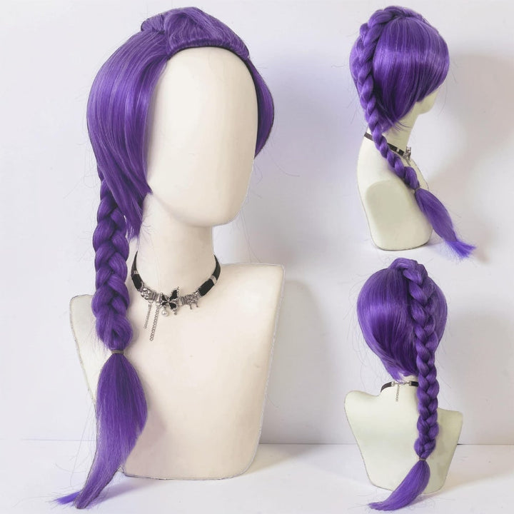 Halloween cosplaypruik voor kinderen voor verkleedfeesten en op personages geïnspireerde looks