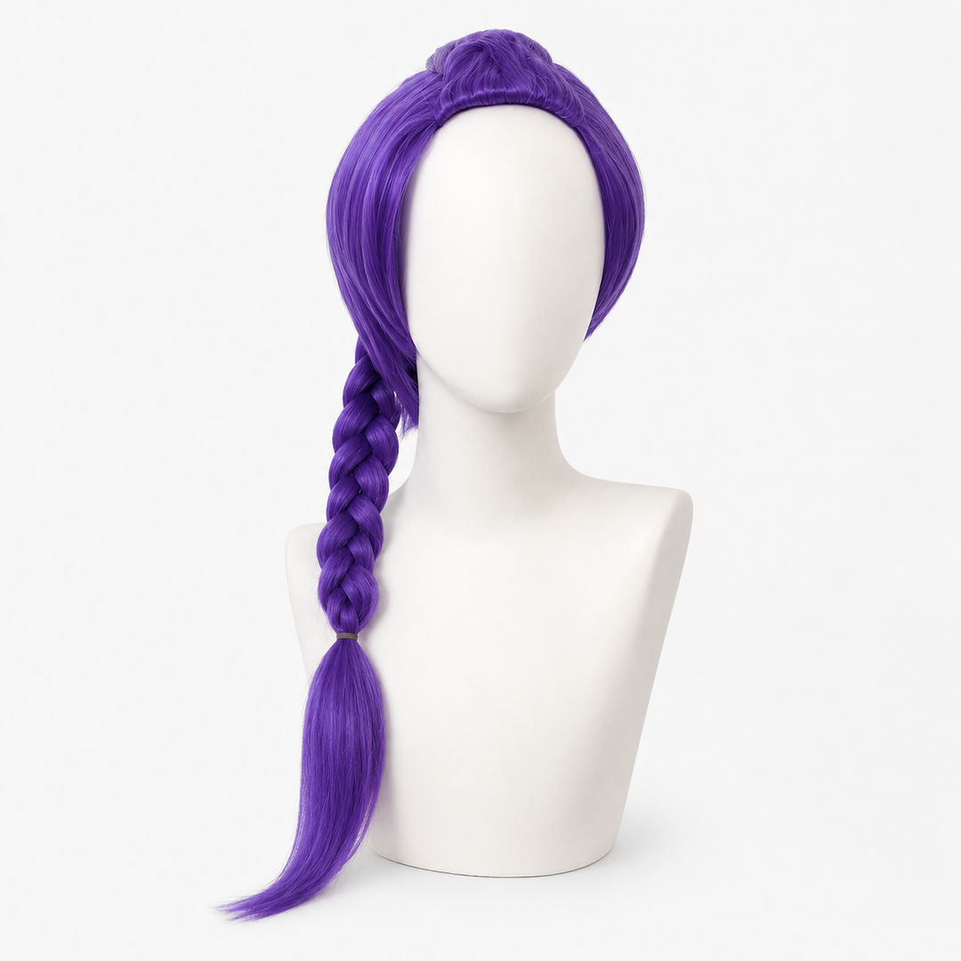 Halloween cosplaypruik voor kinderen voor verkleedfeesten en op personages geïnspireerde looks