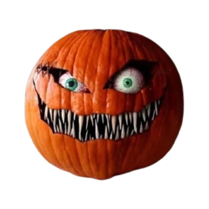 Halloween-pompoenlantaarn decoratie met animatronic bewegende ogen voor enge feestrekwisieten