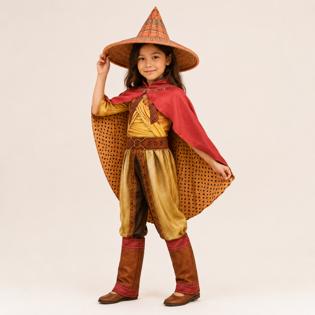 Halloween-vikingkrijgerskostuum voor kinderen met cape