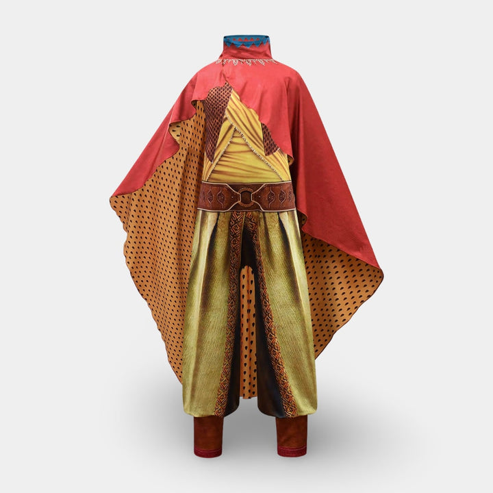 Halloween-vikingkrijgerskostuum voor kinderen met cape