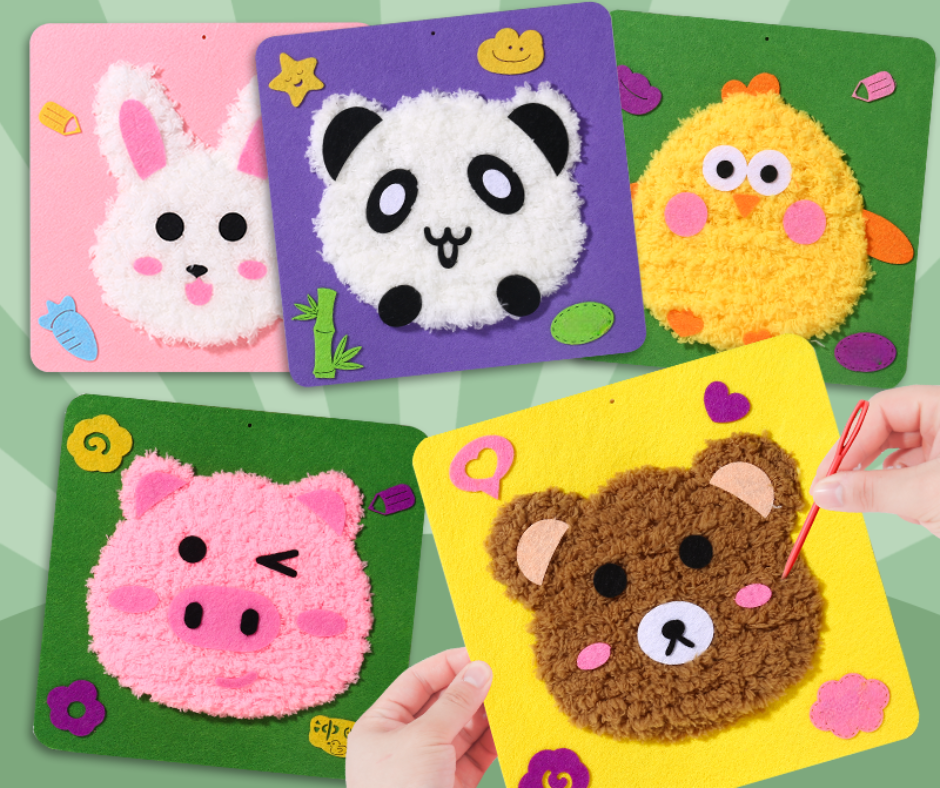 Creatieve Borduurset voor Kinderen – StitchMates