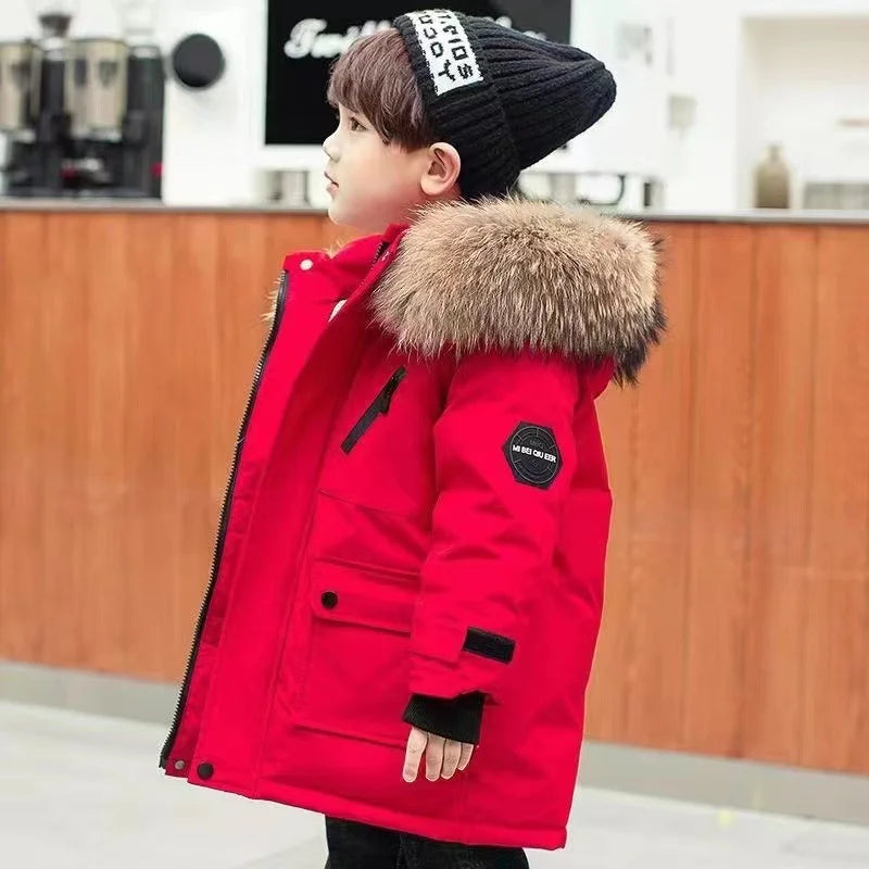 Winterjas voor Kinderen - Waterdicht en Warm | Slim Fit Design