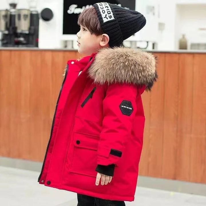 Winterjas voor Kinderen - Waterdicht en Warm | Slim Fit Design