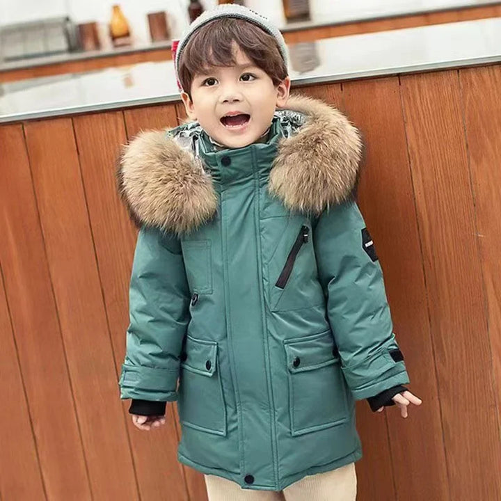 Winterjas voor Kinderen - Waterdicht en Warm | Slim Fit Design