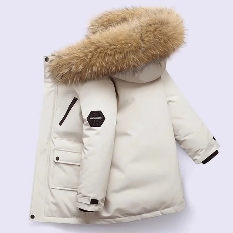 Winterjas voor Kinderen - Waterdicht en Warm | Slim Fit Design