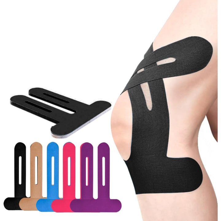 Kinesiotape elastisch voorgesneden kniebrace zelfklevend ademend outdoor gewichtheffen