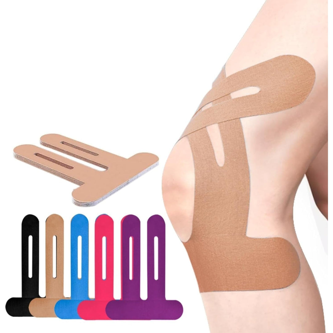 Kinesiotape elastisch voorgesneden kniebrace zelfklevend ademend outdoor gewichtheffen