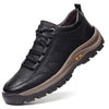Orthopedische leren schoenen voor heren, comfortabel en waterdicht
