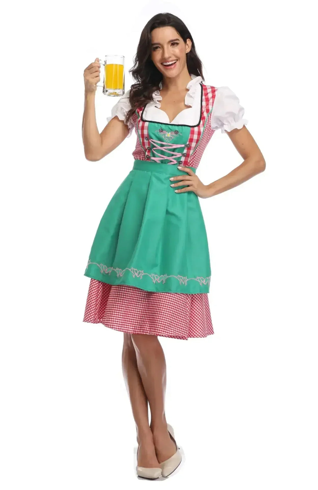 Klassieke dirndljurk-set voor dames voor het Oktoberfest - Traditional Polyester