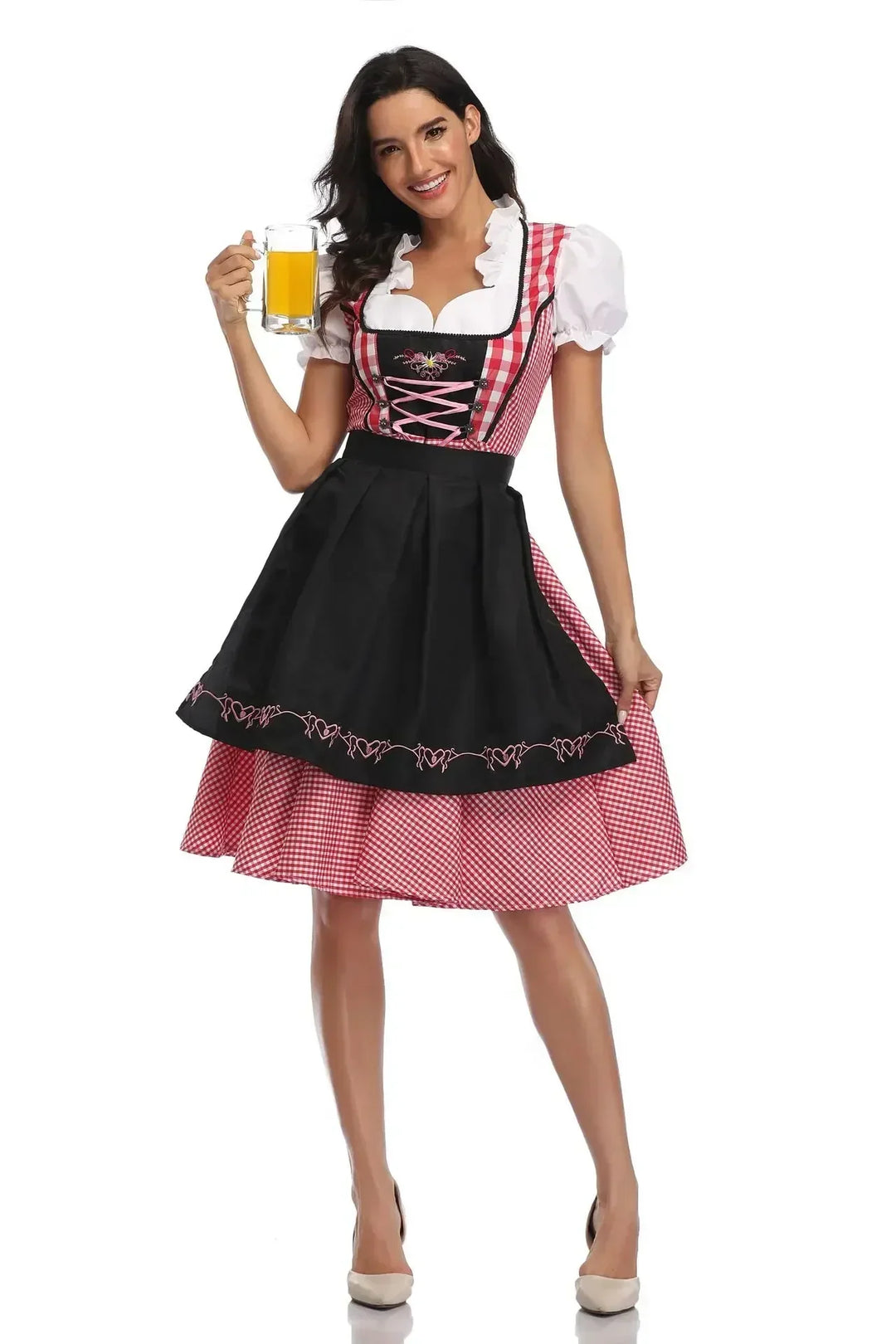 Klassieke dirndljurk-set voor dames voor het Oktoberfest - Traditional Polyester