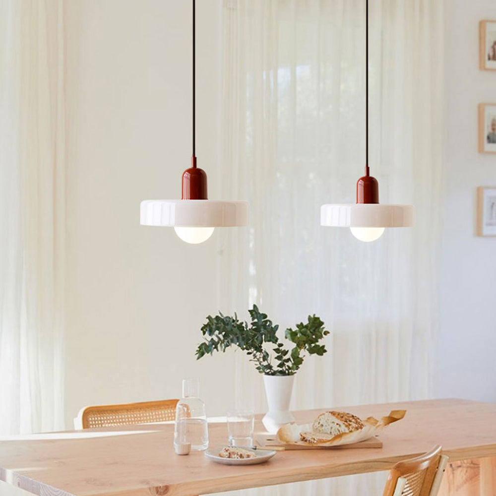 Kleurrijke hanglamp | Bauhaus-stijl | Artistiek design