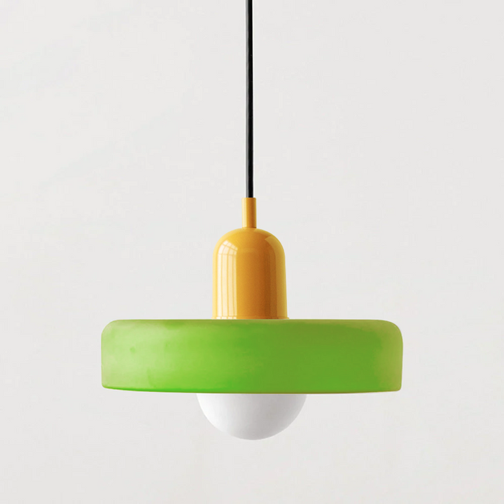 Kleurrijke hanglamp | Bauhaus-stijl | Artistiek design