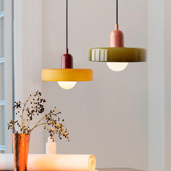 Kleurrijke hanglamp | Bauhaus-stijl | Artistiek design