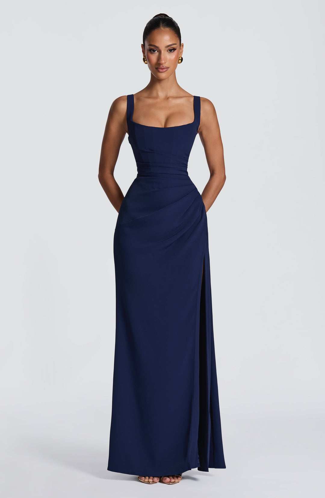Camille maxi-jurk