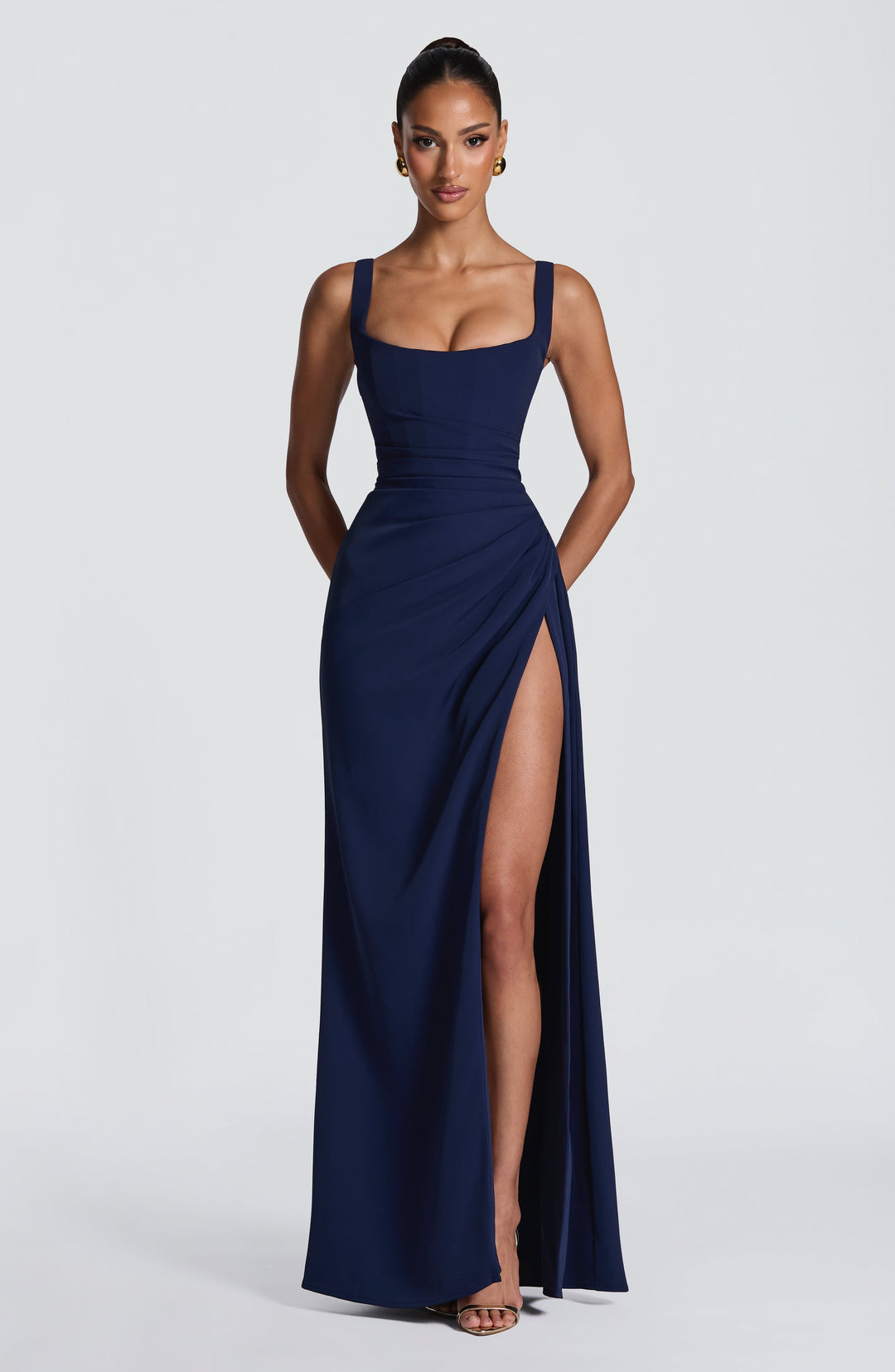 Camille maxi-jurk