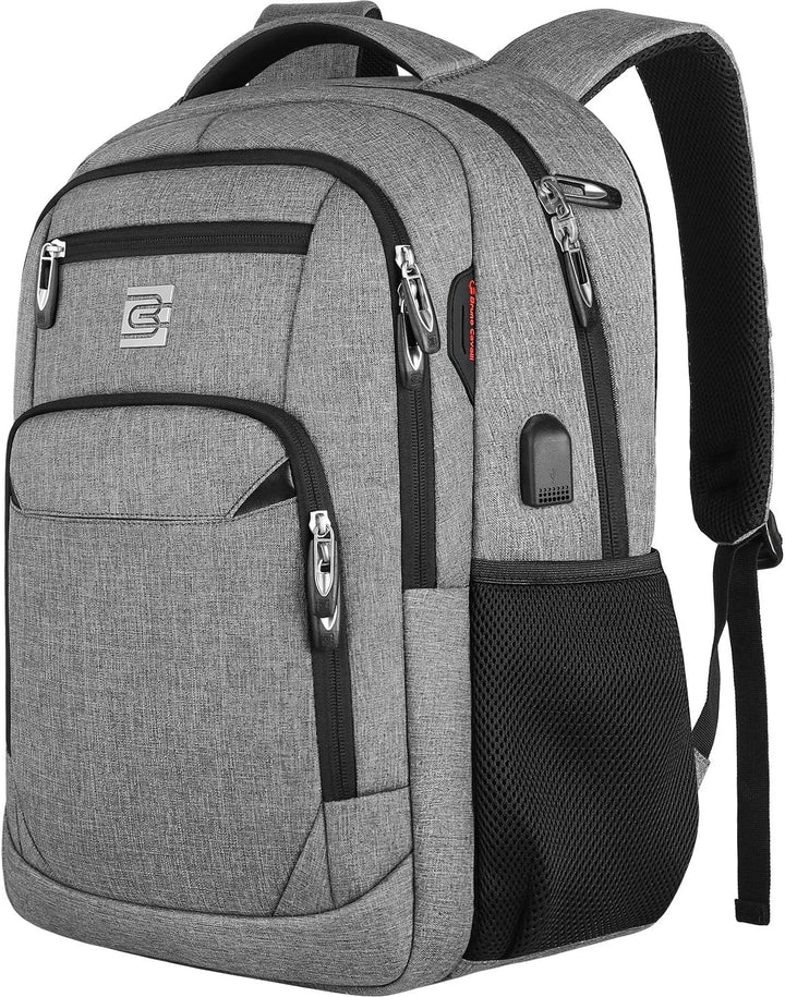 Slanke anti-diefstal laptoprugzak met USB-oplaadpoort