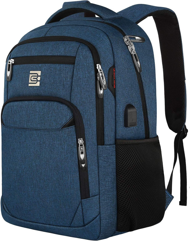 Slanke anti-diefstal laptoprugzak met USB-oplaadpoort