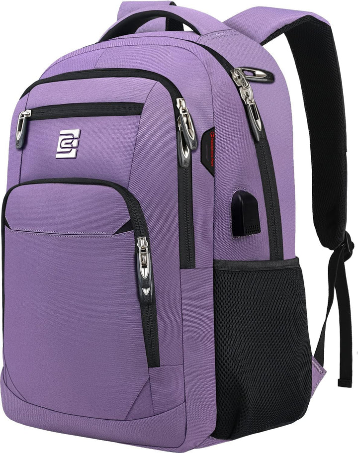Slanke anti-diefstal laptoprugzak met USB-oplaadpoort