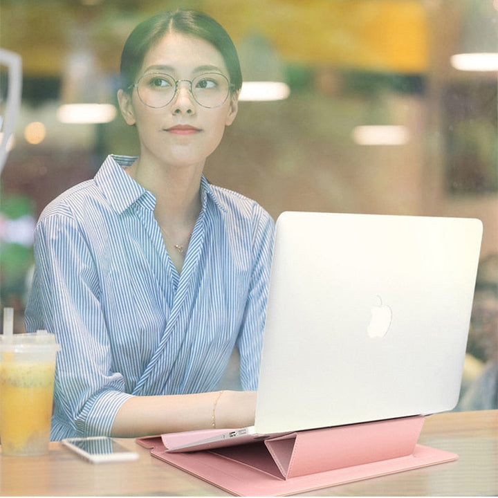Laptoptas & Laptopstandaard 2-in-1 | Laptophoes & Standaard | Tas-standaard