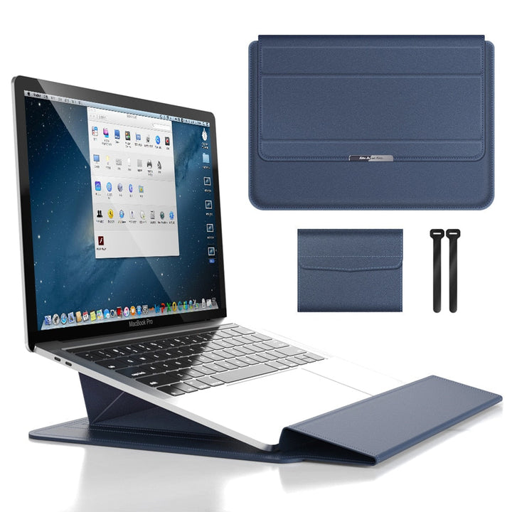 Laptoptas & Laptopstandaard 2-in-1 | Laptophoes & Standaard | Tas-standaard