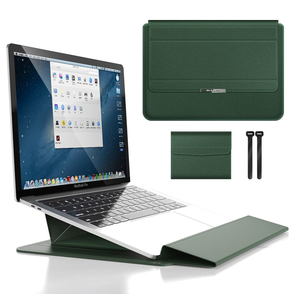 Laptoptas & Laptopstandaard 2-in-1 | Laptophoes & Standaard | Tas-standaard