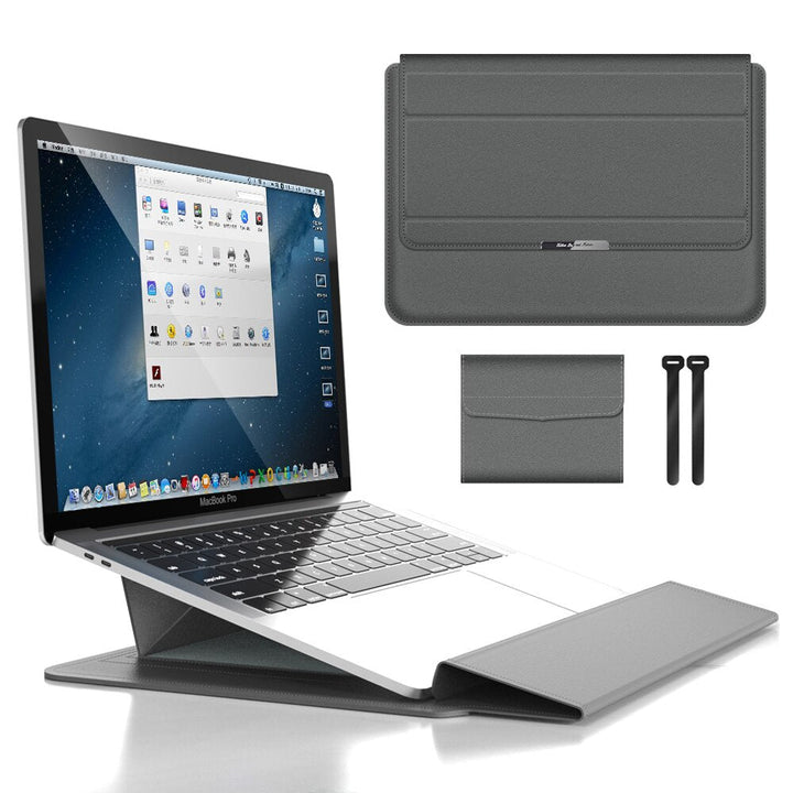 Laptoptas & Laptopstandaard 2-in-1 | Laptophoes & Standaard | Tas-standaard