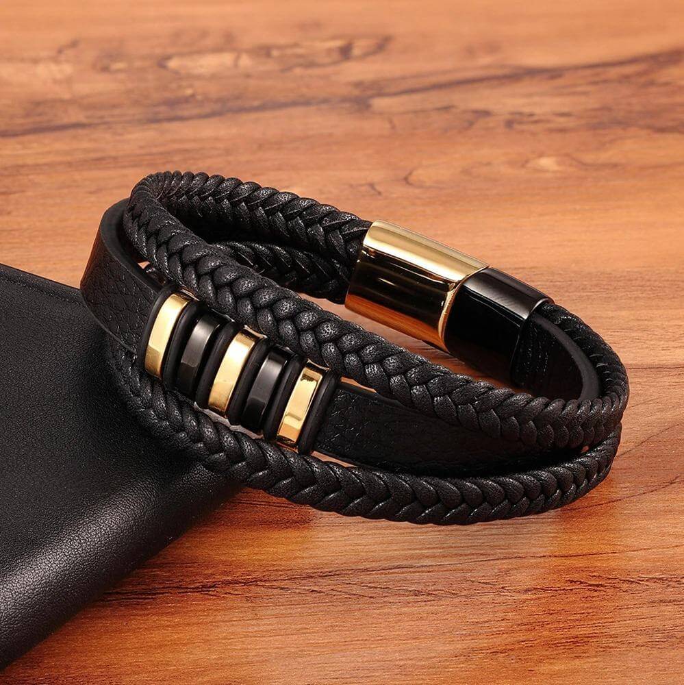 Leren Armband voor Mannen - Tijdloos en Stijlvol Accessoire