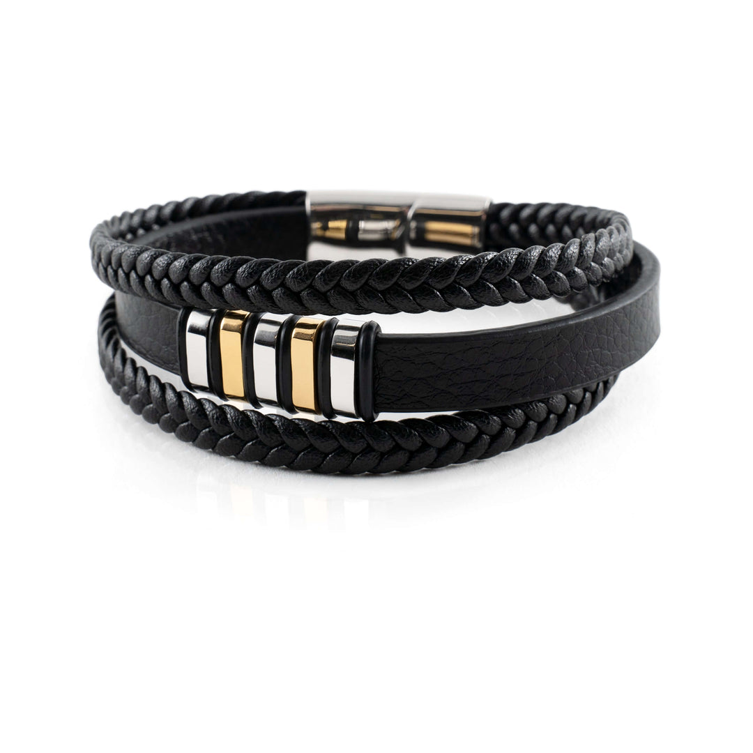 Leren Armband voor Mannen - Tijdloos en Stijlvol Accessoire
