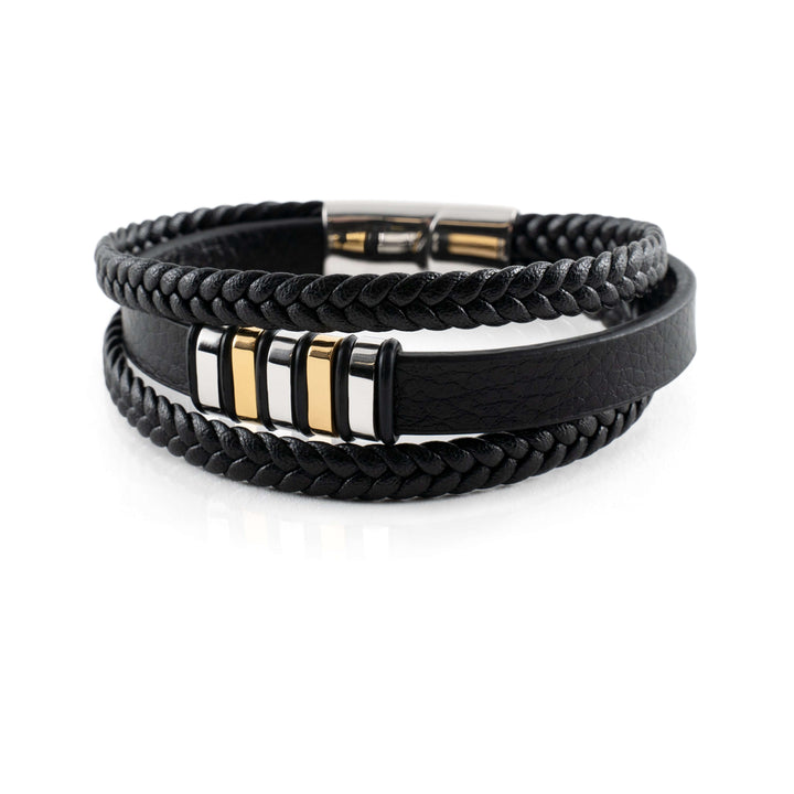 Leren Armband voor Mannen - Tijdloos en Stijlvol Accessoire