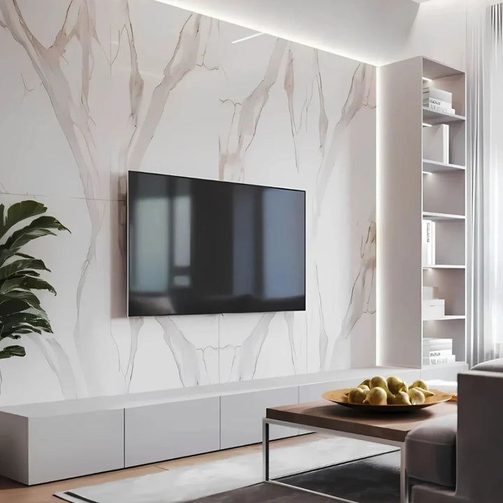 Ledstrip met bewegingssensor en geactiveerde verlichting voor slaapkamer, tape onder kast