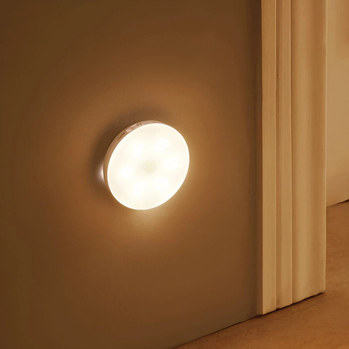 Led bewegingssensorlamp lichtgeactiveerde detectie draadloos magnetisch rond warmwit