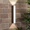 LED-wandlamp voor buiten met op- en neerwaartse verlichting, buitenmontage