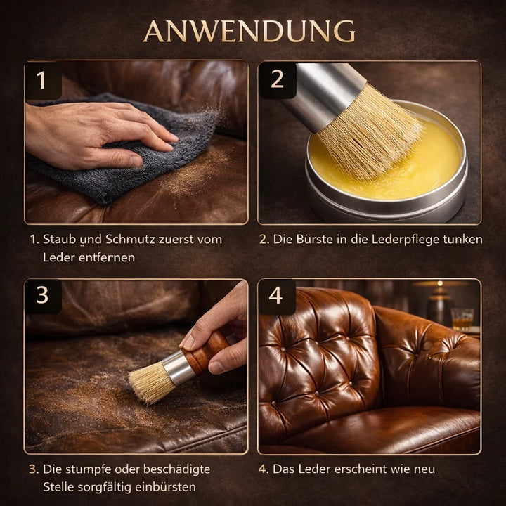 Leerverzorging voor bank, auto, schoenen en meer | Leerbalsem voor verzorgd leer | PelleLucida