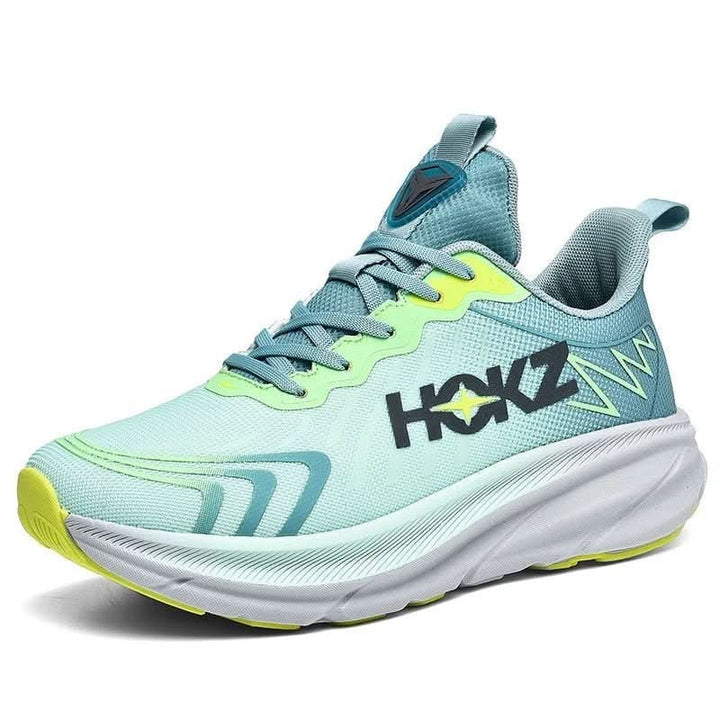 Lichtgewicht gedempte hardloopschoenen training ademend mesh veters sportief