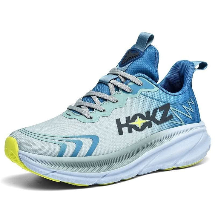 Lichtgewicht gedempte hardloopschoenen training ademend mesh veters sportief