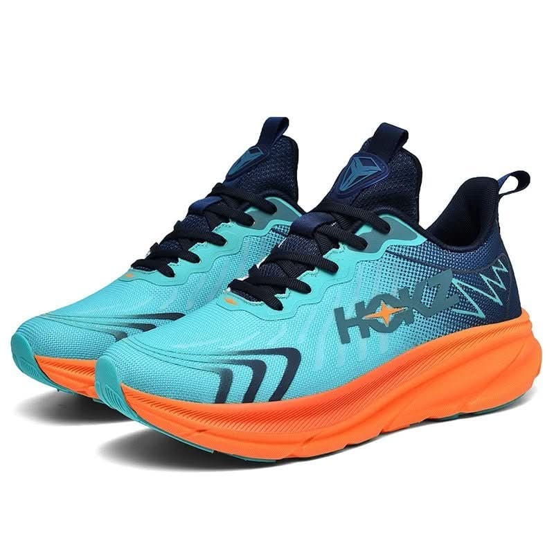 Lichtgewicht gedempte hardloopschoenen training ademend mesh veters sportief