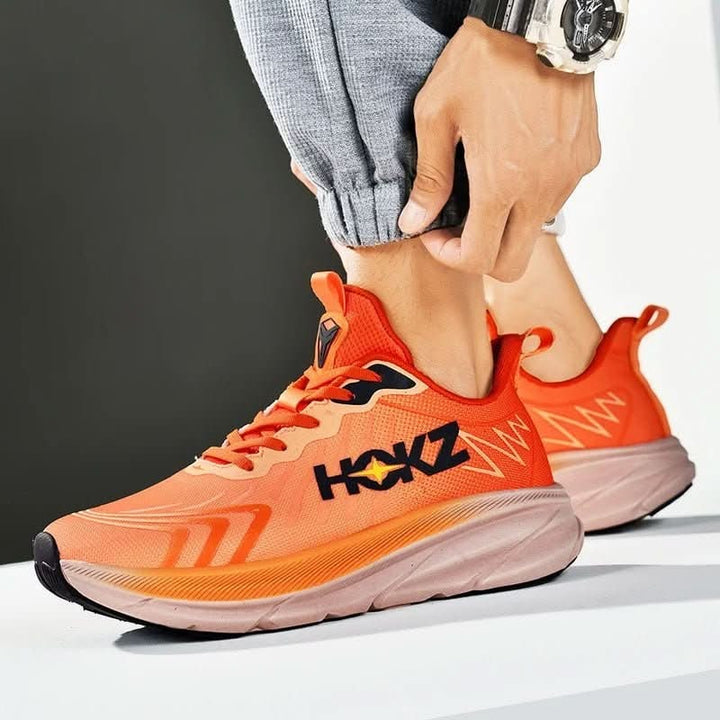 Lichtgewicht gedempte hardloopschoenen training ademend mesh veters sportief