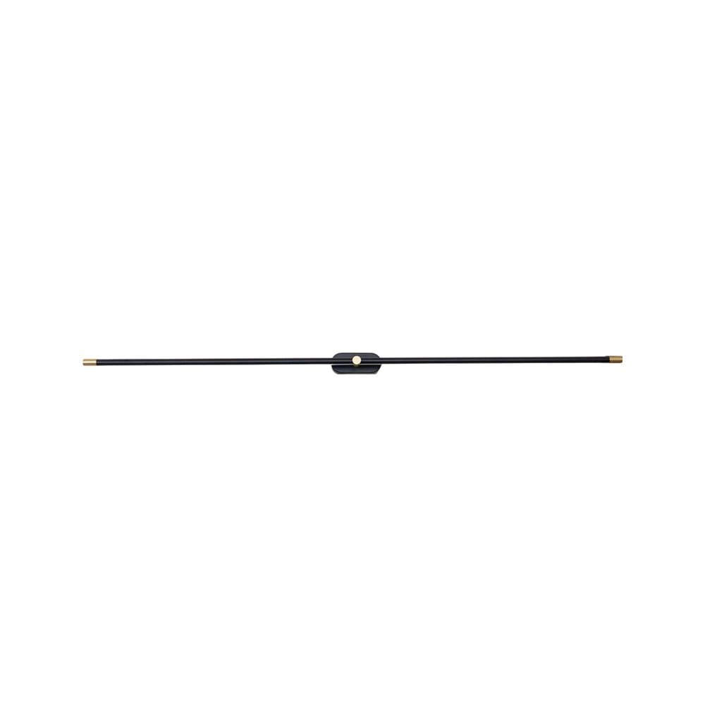 Lineaire moderne wandlamp op batterijen met led, snoerloos oplaadbaar en minimalistisch ontwerp